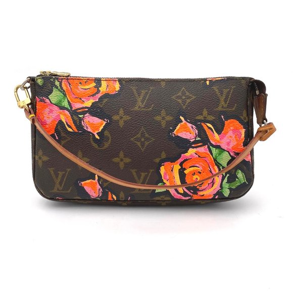 LV Stephen Sprouse Pochette accessoires - Model : Roses - Good condition - Picture 4 of 16
